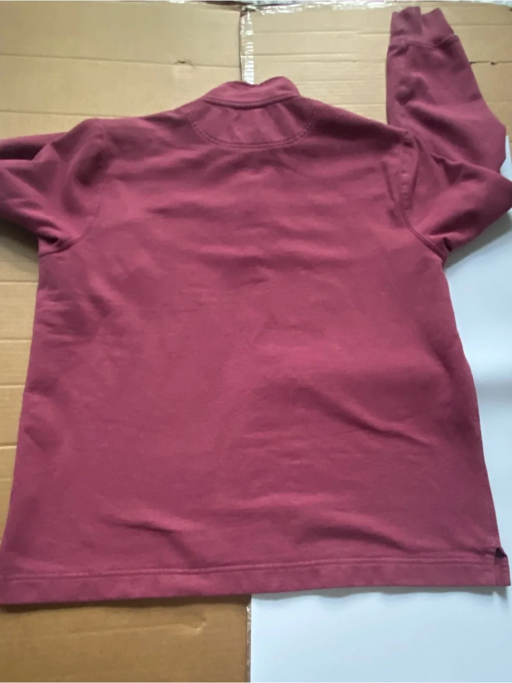 J. Crew Men's Long-Sleeve Henley in Dusty Rose